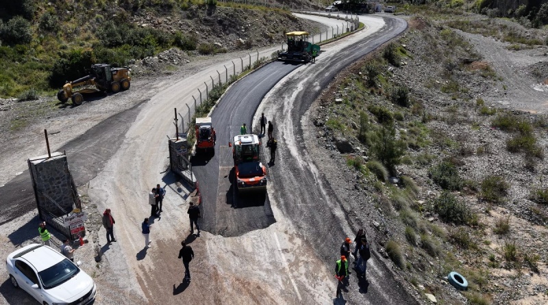 YAYLA MEVSİMİ ÖNCESİ, ZORKUN YAYLASI YOLUNDA BAKIM ÇALIŞMASI BAŞLADI
