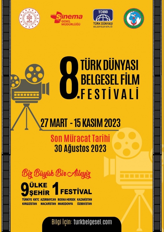 8 Türk Dünyası Belgesel Film Festivali.
