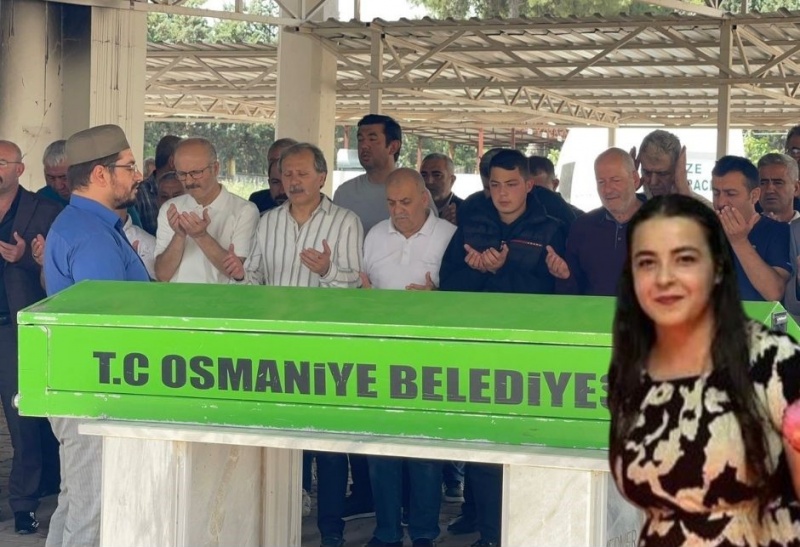Osmaniye’de kocası tarafından öldürülen kadın gözyaşları arasında toprağa verildi