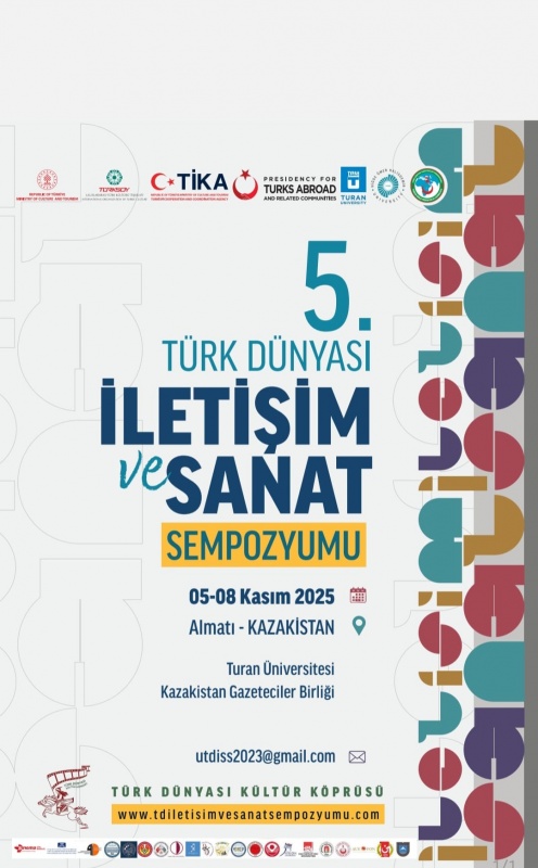 V. ULUSLARARASI TÜRK DÜNYASI İLETİŞİM VE SANAT SEMPOZYUMU BASIN BİLDİRİSİ
