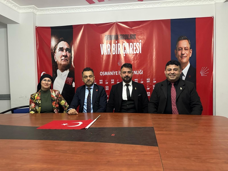 ZAFER PARTİSİ'NDEN CHP OSMANİYE İL BAŞKANLIĞINA DAYANIŞMA ZİYARETİ