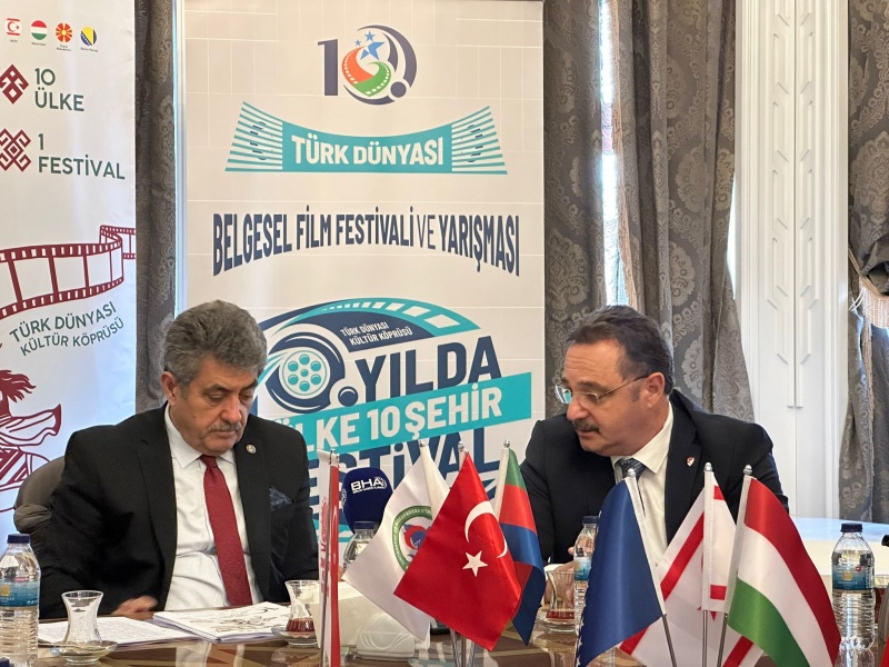 TÜRK DÜNYASI 10.BELGESEL FİLM FESTİVALİ ANKARA TANITIM TOPLANTISI VE BASIN AÇIKLAMASI