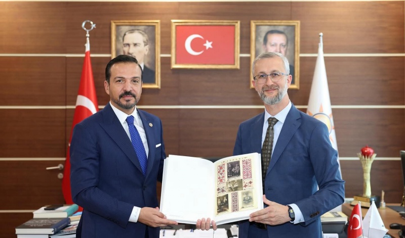 YENİ UKRAYNA BÜYÜKELÇİSİNDEN ZORLU'YA ZİYARET
