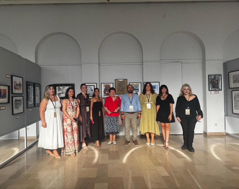 AMASYA ÜNİVERSİTESİ AKADEMİSYENLERİNDEN FRANSA’DA SANAT SERGİSİ